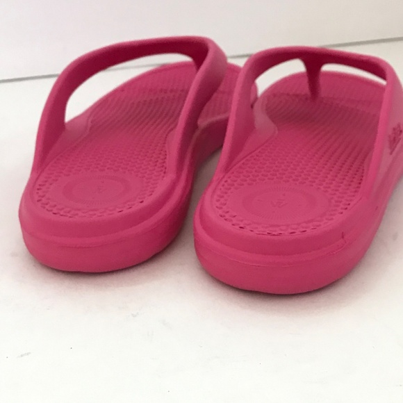 TOTES Thong Flip Flop Sandals Solbounce with Everywear Technology Pink Size 9 - Picture 8 of 15